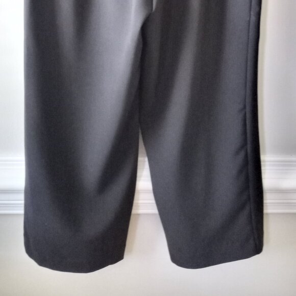 'TALBOTS' Wide leg Solid Black Pant NWT Size 14 - Picture 8 of 12